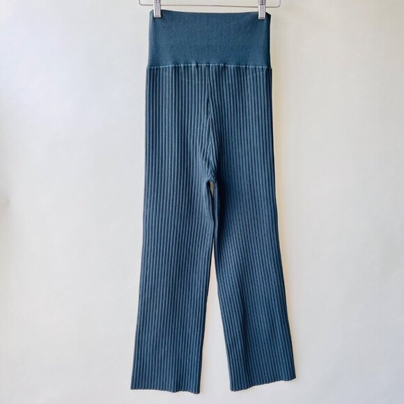 MM Lafleur Finley Jardigan ribbed knit stretch pants, green, Size XL L73 - Picture 5 of 10